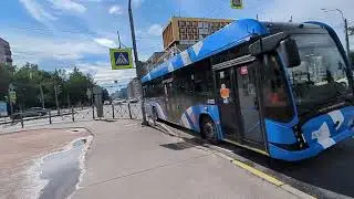 Троллейбус "6320 по 40" Петербурга 14-***: ВМЗ-5298.01 "Авангард" 6320 по №40 (03.08.24)