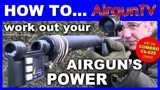 HOW TO check your airgun's power ft. Combro Cb-625 chrono