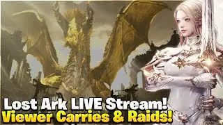 LIVE New Players WELCOME - Viewer Carries!  - ImDefild Lost ark
