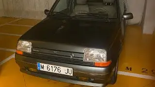 Voy a la ITV con mi Renault 5 Baccara por Barcelona ￼!