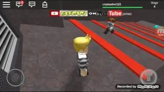 Pepi e Pepe jogam Roblox escape da prisão  parte1