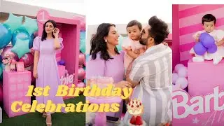 Sara khan Daughter Alyana Falak 1st Birthday Celebration | Falak Shabir daughter