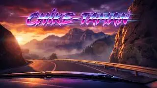 Winter Sunset Drive through Altai | Atmospheric Synthwave Album