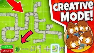 BTD6 Custom Map Maker Concept (Creative Mode Bloons TD 6)