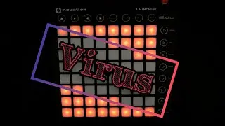 "Martin Garrix & MOTi - Virus" Launchpad Cover (Lyrics) [Unipad]