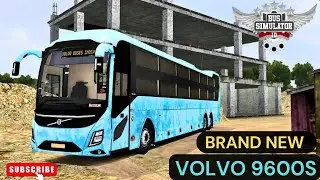 First Drive Our Brand New VOLVO 9600S BUSSID | VOLVO BUSES Gameplay
