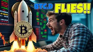 Bitcoin Dominance (BTC.D) FLIES! when does ALT season start? lets talk about it LIVE tonight!