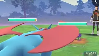Salamence vs Arlo #pokemongogaming #pokemongo #pokemon