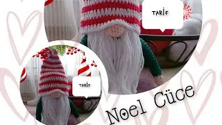 Amigurumi 🎄NOEL CÜCESİ🎄#amigurumiyilbaşıcücesi #örgücüce #noelcücesi #amigurumidwarf