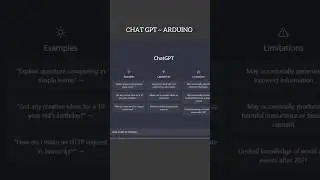CHAT GPT meets ARDUINO 
