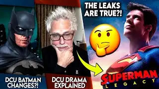 WTF?! James Gunn RESPONDS to DCU Drama, Superman Plot LEAKS Were REAL?! + Batman Rumour!
