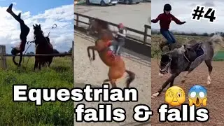 BAD EQUESTRIAN FAILS & FALLS 🫣😱 WATCH THIS!😫