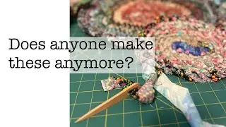 Toothbrush rug - Use your scraps!