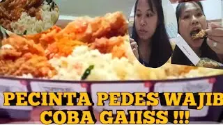 CHICKEN KATSU SAMBAL NASI PEDAS ⁉️ || MANGKATSU REVIEW JUJUR || Yang doyan pedas wajib coba ini‼️