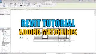 How to add Match Lines in Revit tutorial