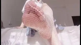 桃子女王JK制服uniform红绿灯调教白丝渔网袜子white stockings
