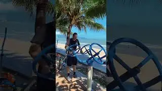 Обзор уличных тренажеров во Вьетнаме (Нячанг)