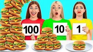 100 खाद्य परतें चुनौती TeenDO Challenge