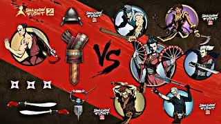 Shadow Fight 2 | Set of Mantis vs Widow and Bodyguards
