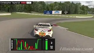iRacing GR86 Mosport 1:31.5 Tutorial w/ telemetry