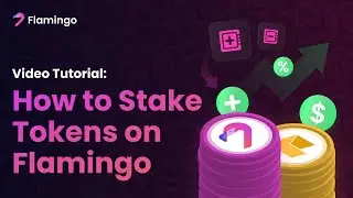 How to Stake Tokens on Flamingo (Tutorial) 🎓