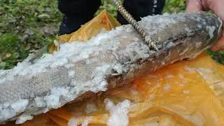 Чистка рыбы шуруповертом
