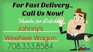 Johnnys Wee Nee Wagon Drive in cartoon