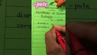 @ruth.shorthand - -pute - Derivatives of Common Endings in Gregg Shorthand