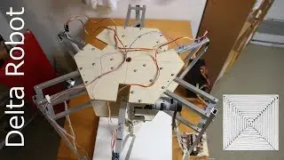 Delta Robot Draws Squares
