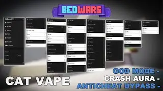 BEST Bedwars Script | CAT VAPE - Crash Aura, God Mode, Disabler, Auto Win