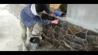 как правильно почистить швы между камнями.