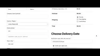Add Delivery or Shipping Date Picker To WooCommerce