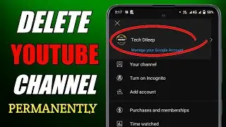How to delete youtube channel permanently 2021 | Delete youtube channel on phone 2021