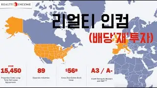 [배당재투자] '리얼티인컴' 리츠 주식을 투자한다면 꼭 담아야하는 종목, 오늘도 내일도 자산은 꾸준히 늘고있습니다.