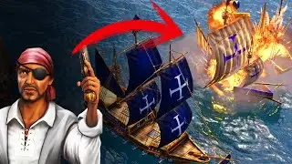 ENFRENTANDO OS PIRATAS -  Age of Empires 3 Definitive Edition | #03 - Gameplay PT-BR