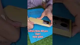 Infinix Note 40 pro open Back glass