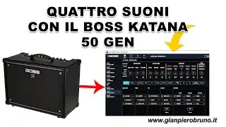 4 SUONI CON IL BOSS KATANA 50 GEN 3