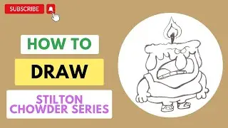 HOW TO DRAW STILTON CHOWDER SERIES - EASY CARTOON CHARACTER SKETCH