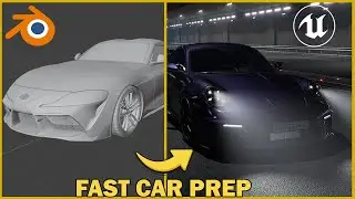 Blender Car Imports to UE5? Try This Instead