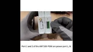 Acrel Electric | ARD2F Motor Protector - 6.Wiring of AWT100 Smart Gateway