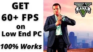 GTA V Fps boost 4gb ram | More Fps in GTA V | Grand Theft Auto 5 Fps | GTA V Low End PC 2021