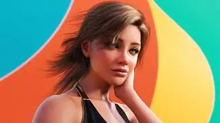 Creating a Stylish Lady in Daz Studio - Timelapse