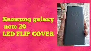 Samsung galaxynote 20 LED FLIP COVER