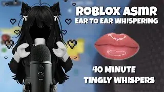 Roblox ASMR Tascam TINGLY Ear to Ear Whispering