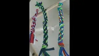 Make a T Shirt Dog Tug Toy