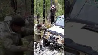 Встретили в Тайге убитый УАЗ.Рыбалка в Горах Саян
