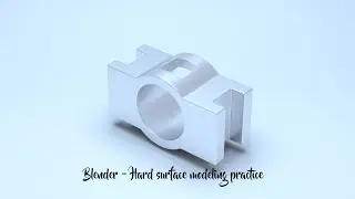 Blender - Hard surface modeling practice #70