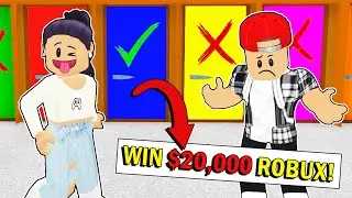 DONT Open The WRONG Mystery Door Challenge! - Roblox
