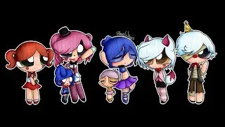Fnaf Sister Location in The PPG Style II Ms paint PPG SpeedPaint