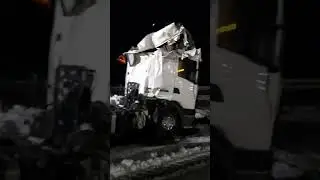 Скания  после аварии